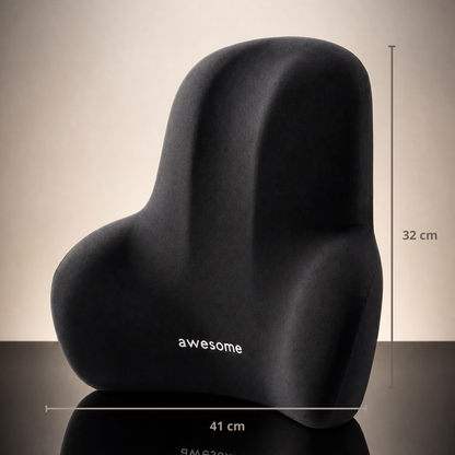 Coussin Lombaire Noir